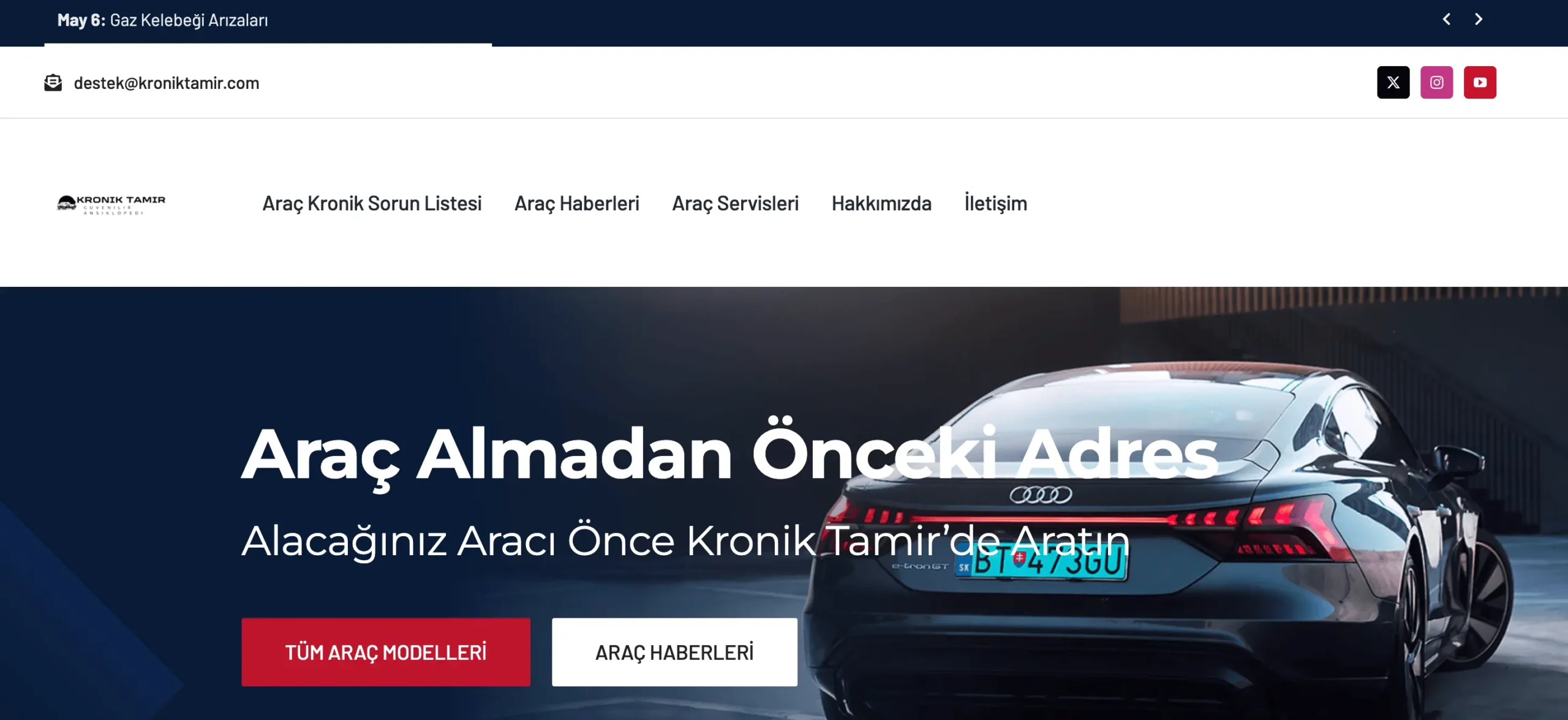 kronik tamir site kurulum